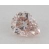 0.20 Carat, Natural Fancy Light Pink, Pear Shape, I1 Clarity, GIA