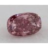 0.09 Carat, Natural Fancy Intense Purplish Pink, Cushion Shape, I1 Clarity, GIA
