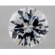 0.67 Carat Diamond, F Color, Round Shape, SI1 Clarity, GIA