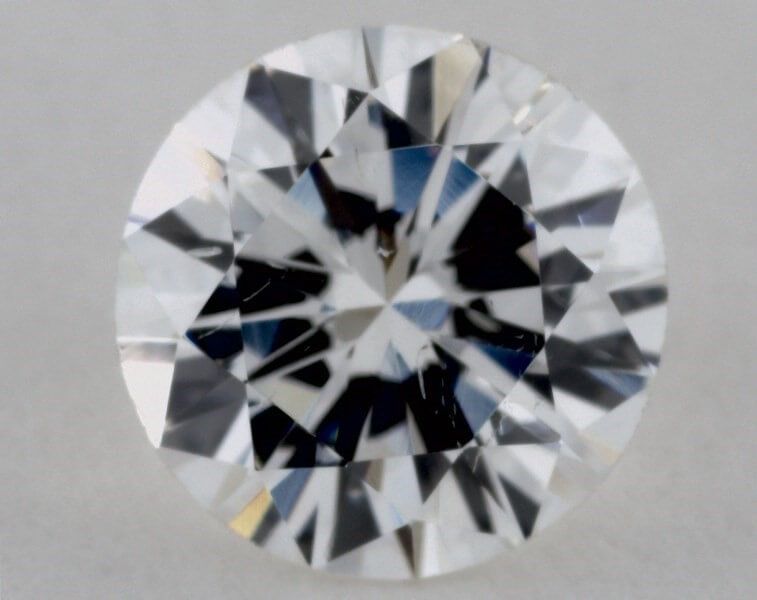 0.67 Carat Diamond, F Color, Round Shape, SI1 Clarity, GIA
