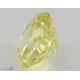 1.04 Carat, Natural Fancy Intense Green-Yellow, Radiant Shape, SI2 Clarity, GIA