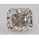 0.51 Carat, Natural Fancy Light Pinkish Brown, Radiant Shape, SI2 Clarity, GIA