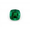 4.32 Carat, Natural Beryl Emerald,F2 Clarity, Cushion, GIA
