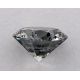 1.70 Carat, Natural Fancy Blue-Gray, Round Shape, I1, GIA