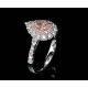 0.40 Carat, Ring with Fancy Light Pink Diamond, GIA