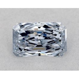 0.61 Carat, Natural Fancy Blue, Radiant Shape, SI2 Clarity, GIA