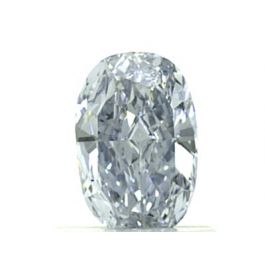 0.70 Carat, Natural Fancy Blue, VS2 Clarity, Oval Shape, GIA
