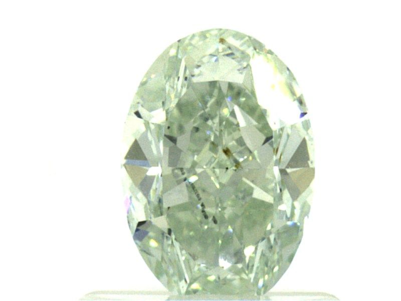 fancy light green diamond