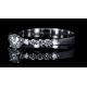 Engagement ring with 0.62ct diamonds, IGL Certified