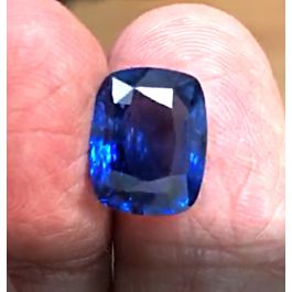 10.08ct, Natural Blue Sapphire, Cushion, GRS certified