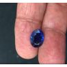 14.22ct. Natural Blue Sapphire, Cushion Shape, None Heated, GRS certified