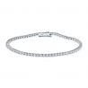 2.50 carat, Tennis Bracelet, G-H color, 6.20gr. 14K