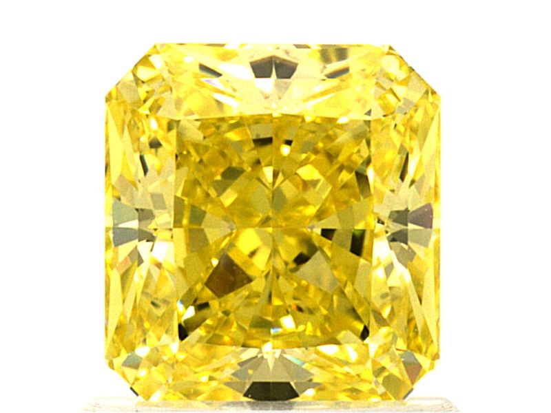 1.23 carat, Fancy Vivid Yellow, VVS2, GIA