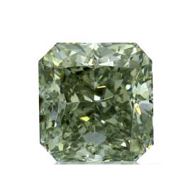 1.01 carat, Fancy Grayish Yellowish Green, SI2, GIA