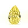 2.77ct., Natural Fancy Yellow, Pear Shape, VS2, GIA