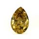 2.08ct., Natural Fancy Deep Brownish Yellow, Pear Shape, SI1, GIA