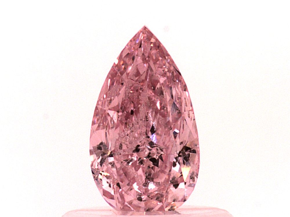 0.73 carat, Fancy Intense Pink, GIA