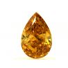 0.62 carat, Fancy Vivid Yellow Orange, GIA