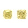 4.01ct Pair of Fancy Light Yellow, VVS1, GIA