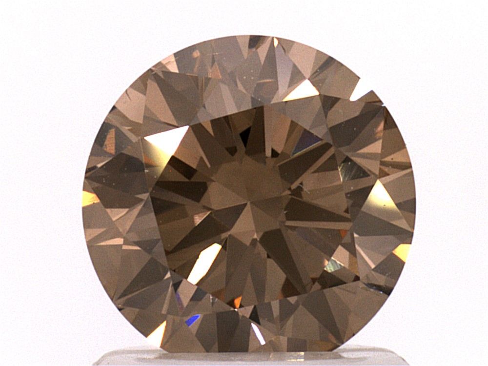 1.25ct, Fancy Brown-Orange, SI1, GIA