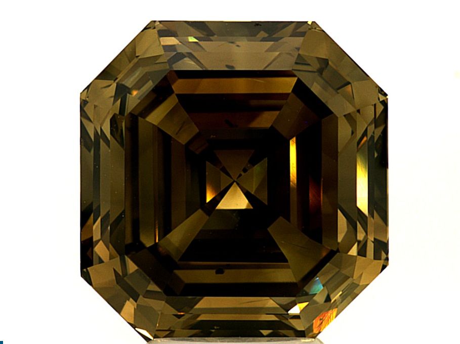 8.18ct. Fancy Deep Yellow-Brown, SI1, GIA