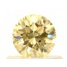 0.48ct, Fancy Light Orangy Yellow, Round, GIA