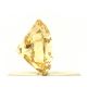 0.48ct, Fancy Light Orangy Yellow, Round, GIA