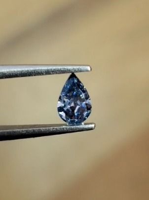 0.70ct, Fancy Vivid Blue, VS1, GIA