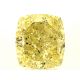 5.55ct, Fancy Yellow, Cushion, GIA