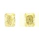 Pair of 6.66ct, Radiant, VVS2, GIA