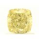 Pair of 2.17ct, Fancy Light Yellow, Cushion, GIA