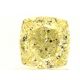 Pair of 1.54ct Fancy Light Yellow, Cushion, GIA