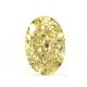 Pair of 1.72ct Fancy Light Yellow, Oval, GIA