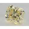 0.32 Carat, Natural Fancy Yellow, Radiant Shape, VS2 Clarity, IGI