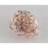 0.63 Carat, Natural Fancy Brown Pink, Pear Shape, SI1 Clarity, GIA