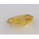 0.29 Carat, Natural Fancy Vivid Orangy Yellow, Pear Shape, SI2 Clarity, GIA