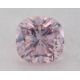 0.13 Carat, Natural Fancy Purple-Pink Diamond, SI2 Clarity, Cushion Shape, GIA