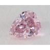 0.19 Carat, Natural Fancy Brown Pink Diamond, I1 Clarity, Pear Shape, IGI
