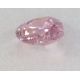 0.12 Carat, Natural Fancy Intense Purple Diamond, SI1 Clarity, Heart Shape, IGI