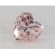 0.12 Carat, Natural Fancy Brownish Pink Diamond, I1 Clarity, Heart Shape, IGI