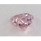 0.14 Carat, Natural Fancy Intense Purple Diamond, SI1 Clarity, Heart Shape, IGI